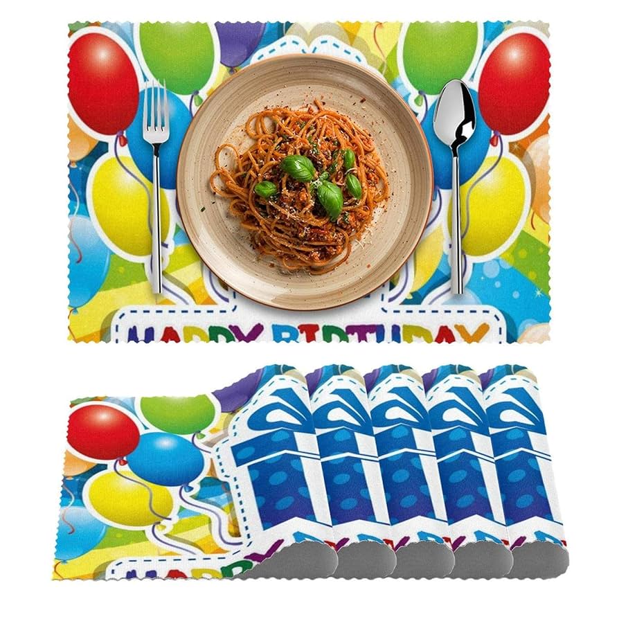 Amazon.co.jp: ランチョンマット ノンスリップランチョンマット